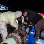 La Comisión Estatal de Servicios Públicos de Tecate (CESPTE) informa que durante la madrugada de este martes 13 de mayo, se llevaron a cabo trabajos de reparación en una importante línea de conducción que abastece al tanque de la colonia Fundadores