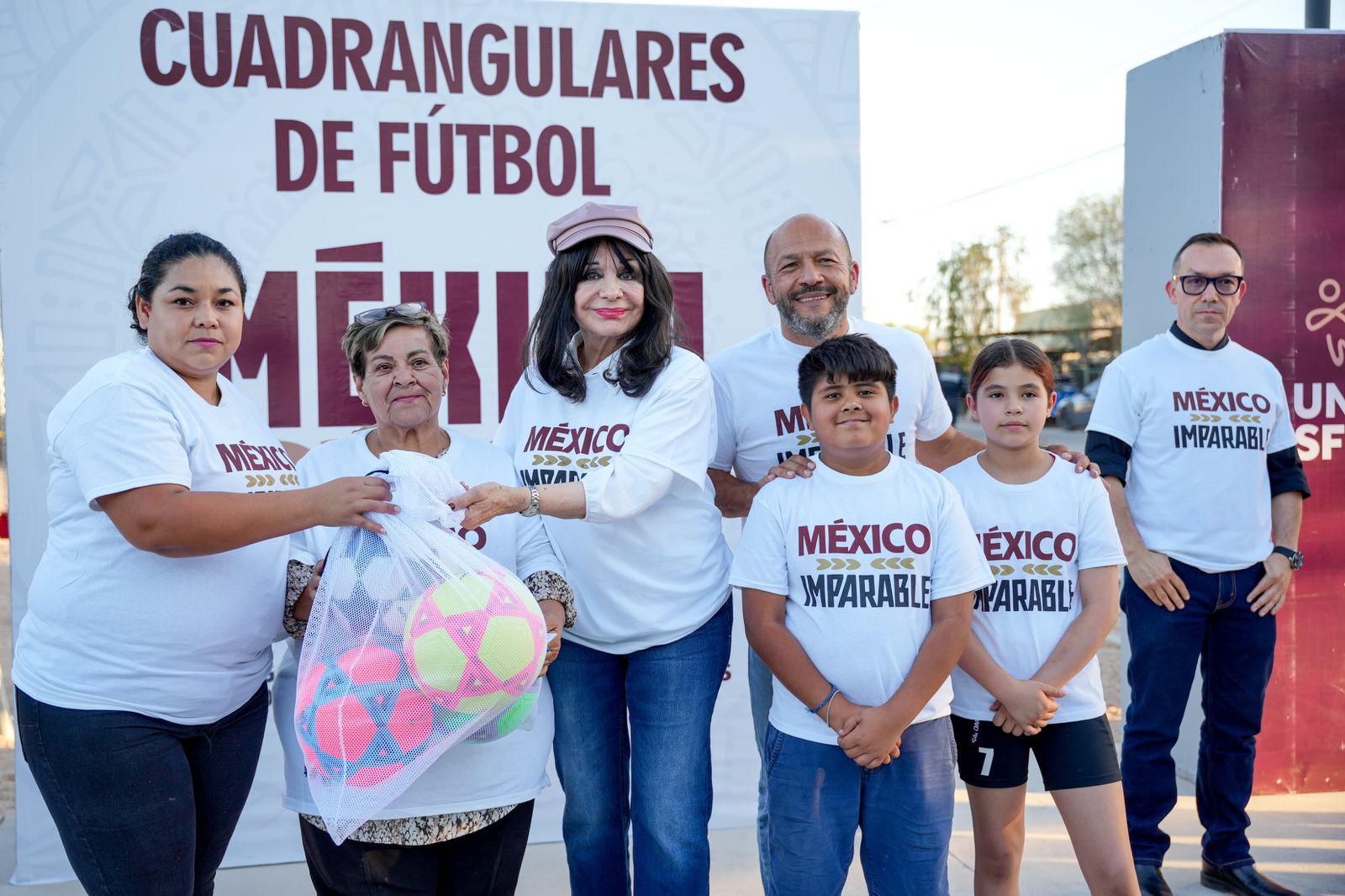 Se realizaron las retas de fútbol “México Imparable” en la recién rehabilitada Unidad Deportiva Voluntad